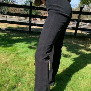 VTG Suede flare pants
